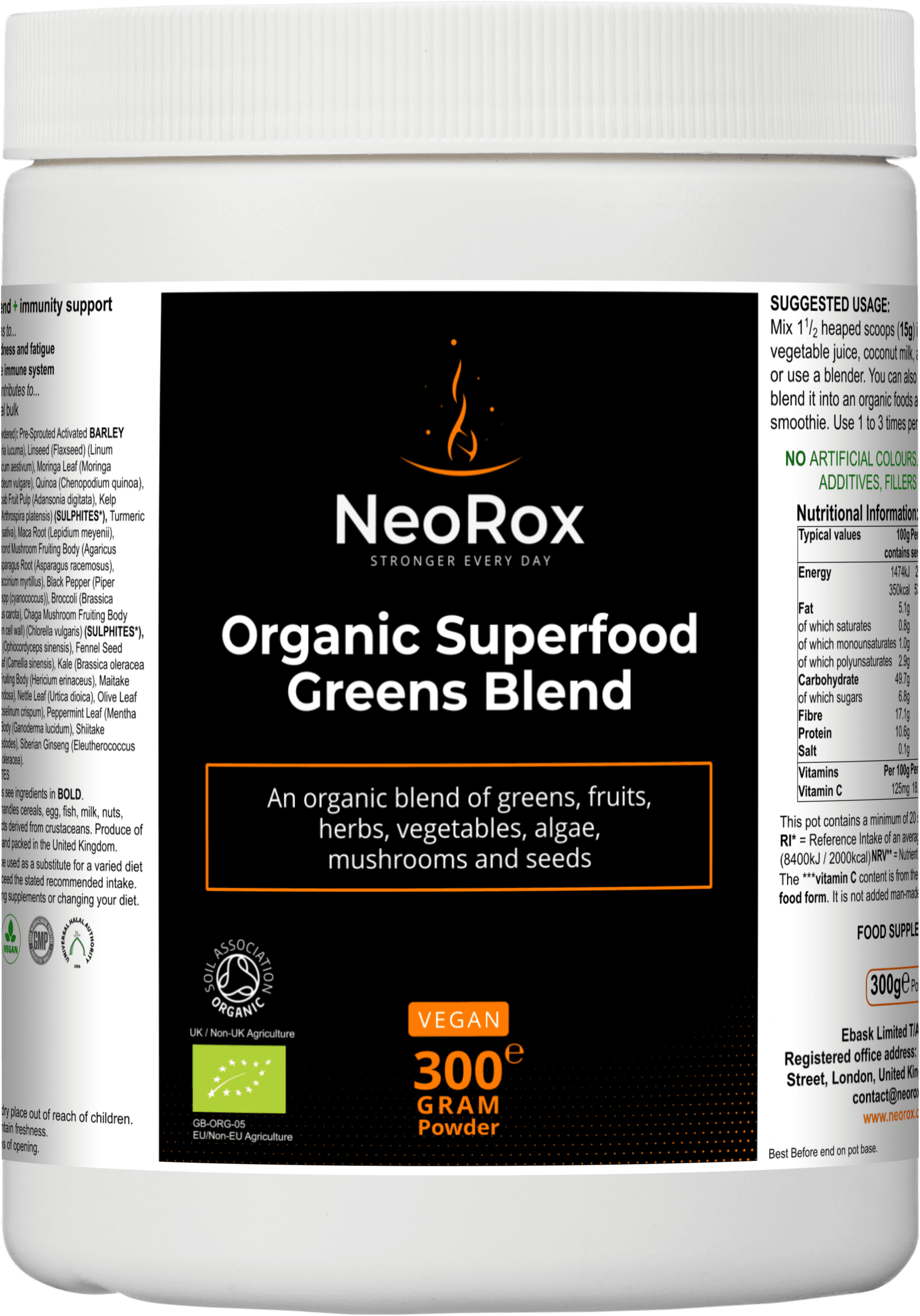 Organic Superfood Greens Blend 1 Organic Superfood Greens Blend