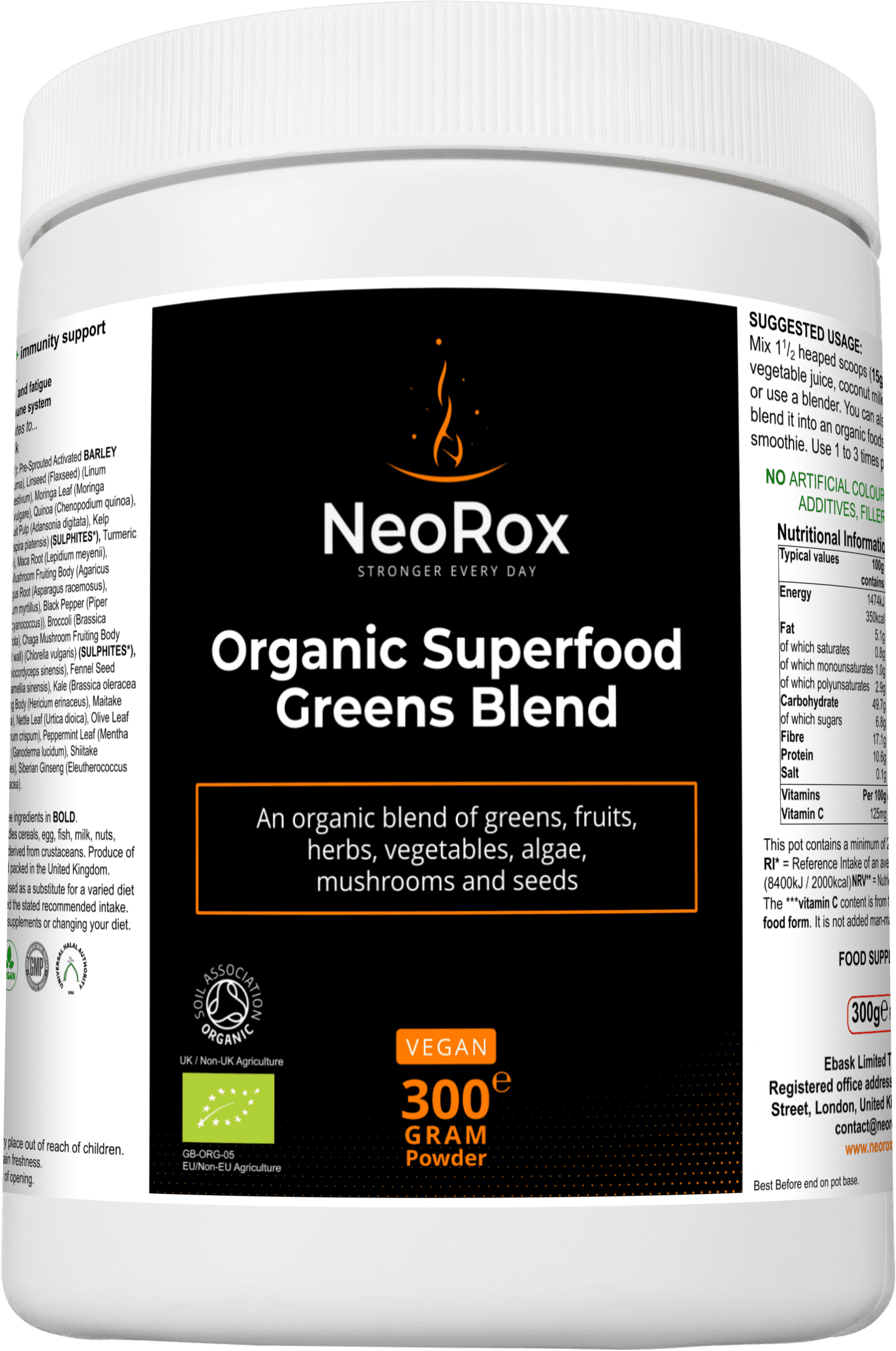 Organic Superfood Greens Blend 4 Organic Superfood Greens Blend - Image 4